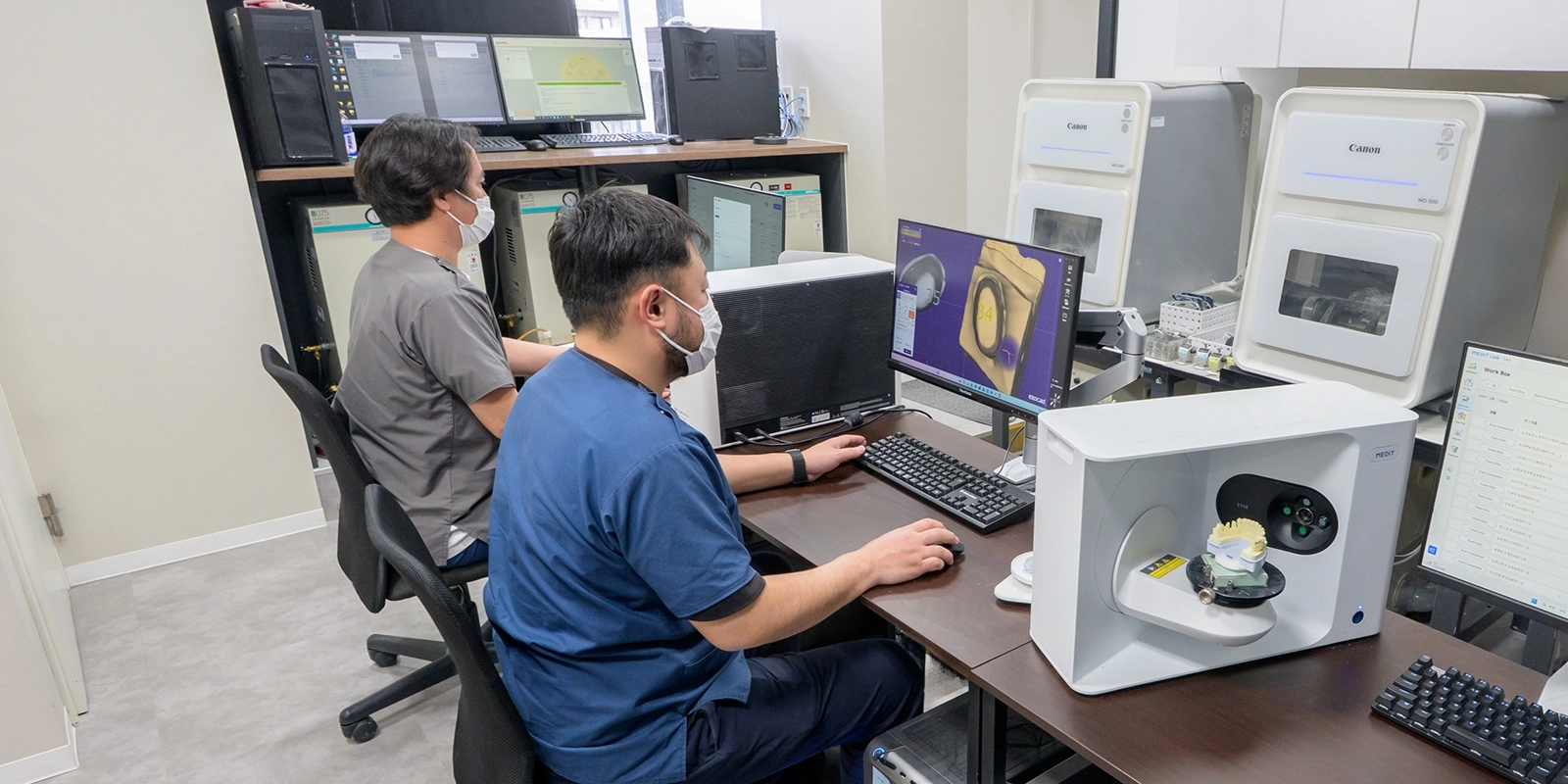 迅速な調整で、治療期間を短縮