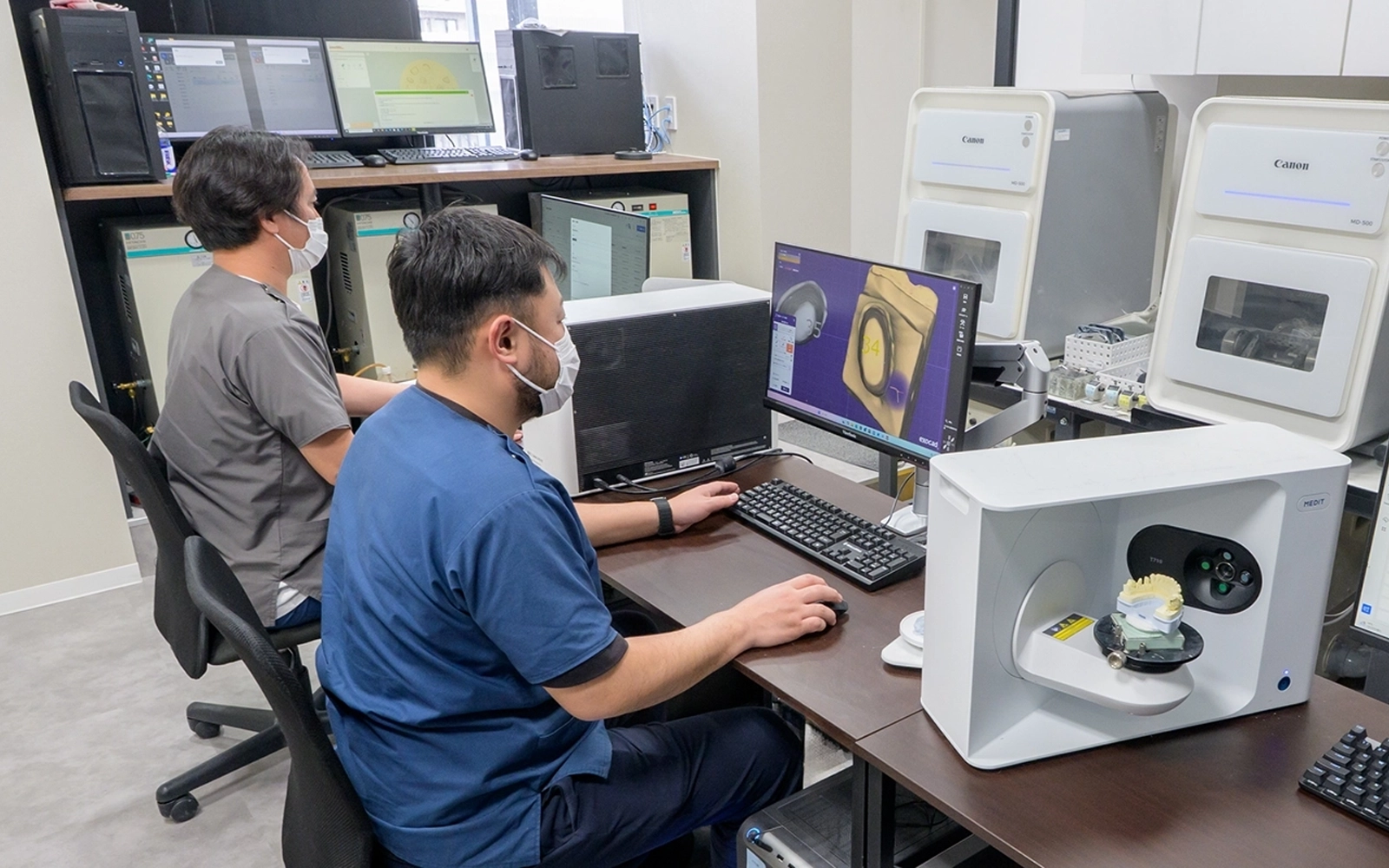 技工所での製作工程が不要