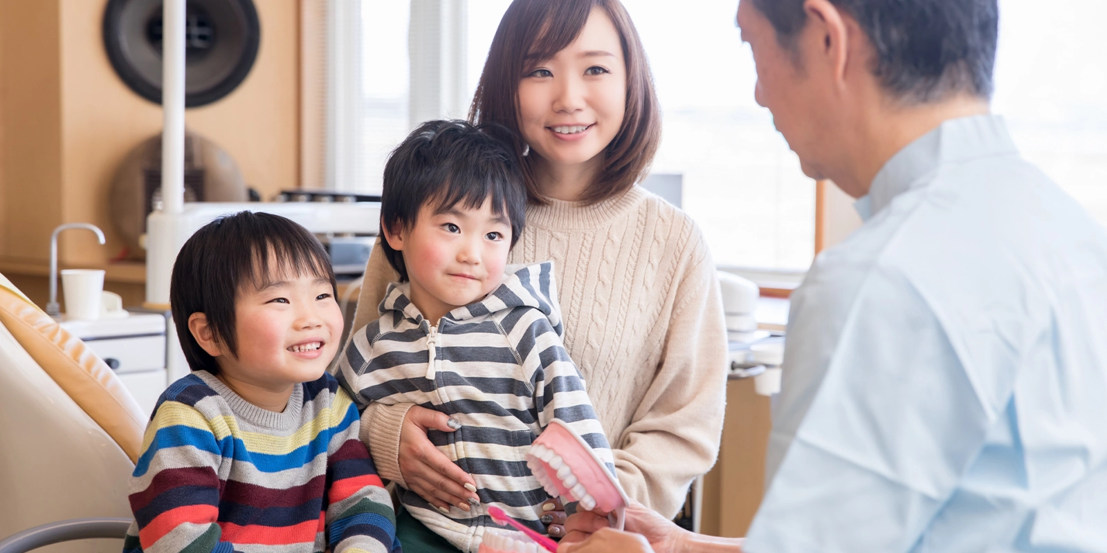 「歯医者さんは怖くない」と感じてもらうための取り組み